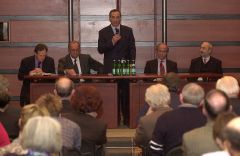 Bartha Ferenc, Szapáry György, Boros István, Surányi György és Csillag István